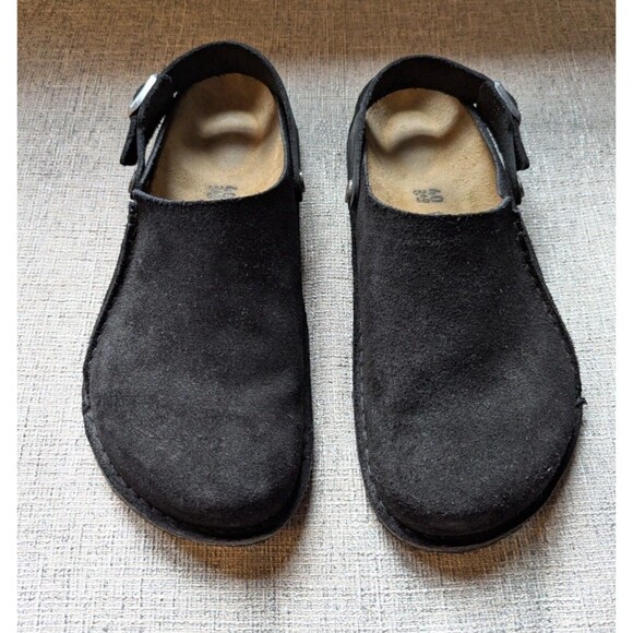 Birkenstock Lutry Premium Suede Black Size  40 - Picture 4 of 9